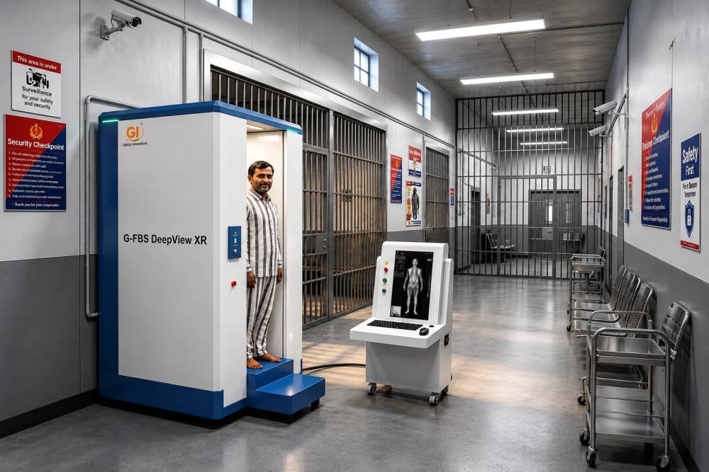 Next-Generation Full-Body X-ray Screening for Enhanced Correctional Security and Contraband Detection