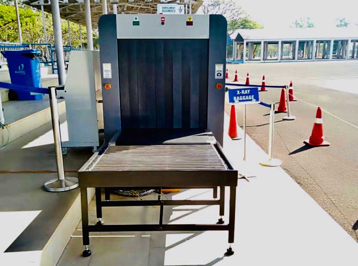 x ray baggage scanner models in India